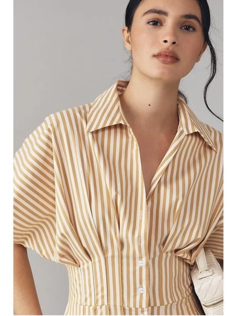 Anthropologie The Tobie Pleated Jumpsuit By Exquise